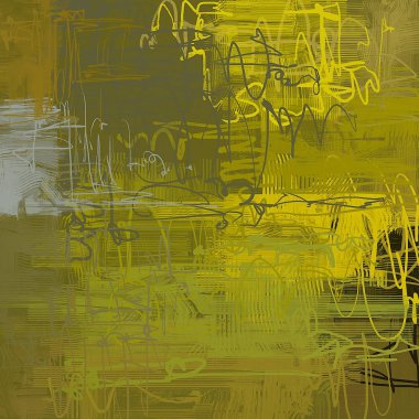 farklı Vintage desenleri ile grunge arka plan