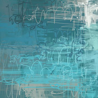 Farklı elementlere sahip soyut arkaplan