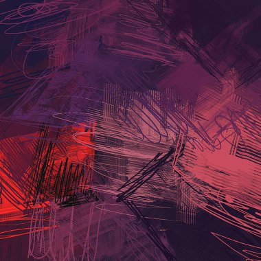 Farklı renk kalıplarına sahip soyut grunge arkaplanı