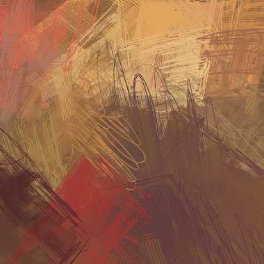 Farklı renk kalıplarına sahip soyut grunge arkaplanı