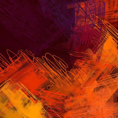 Farklı renk kalıplarına sahip soyut grunge arkaplanı