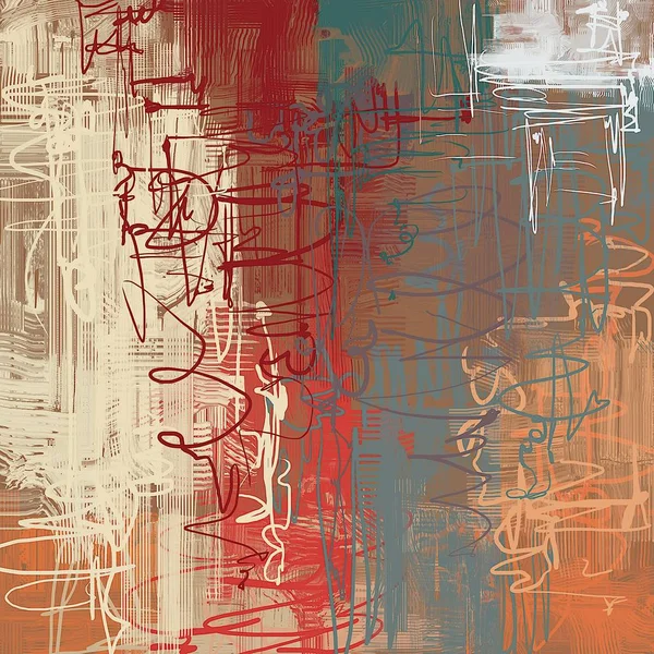 Farklı elementlere sahip soyut arkaplan