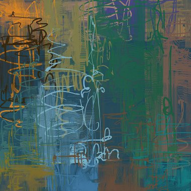 Farklı renk kalıplarına sahip soyut grunge arkaplanı