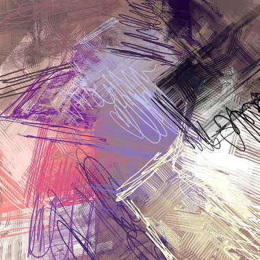 Farklı renk kalıplarına sahip soyut grunge arkaplanı