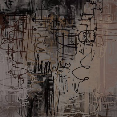 Farklı renk kalıplarına sahip soyut grunge arkaplanı