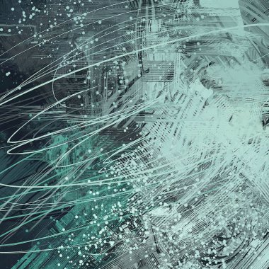 Farklı renk kalıplarına sahip soyut grunge arkaplanı