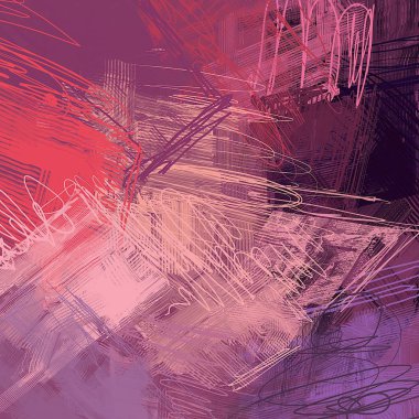 Farklı renk kalıplarına sahip soyut grunge arkaplanı