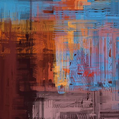 Farklı renk kalıplarına sahip soyut grunge arkaplanı