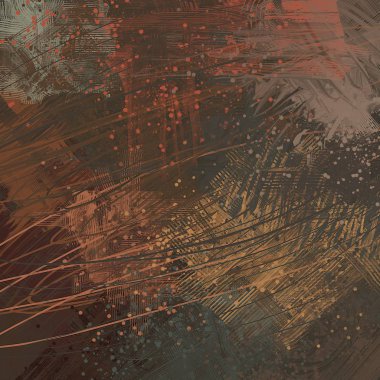 farklı desenlere sahip soyut grunge arkaplanı