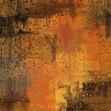 farklı desenler ile eski grunge arka plan