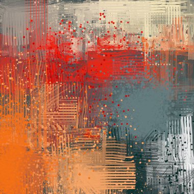 farklı renk desenleri ile vintage grunge arka plan