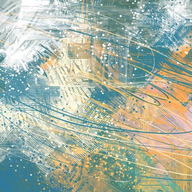 metin veya resim için alanı olan grunge arkaplanı