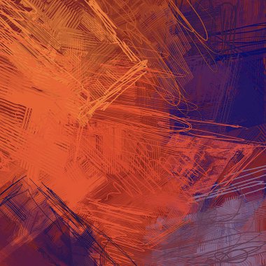 Farklı renk kalıplarına sahip soyut grunge arkaplanı