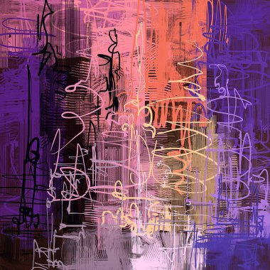 Farklı renk kalıplarına sahip soyut grunge arkaplanı