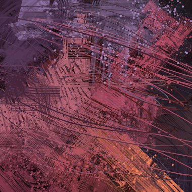 Farklı renk kalıplarına sahip soyut grunge arkaplanı