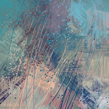 Farklı renk kalıplarına sahip soyut grunge arkaplanı