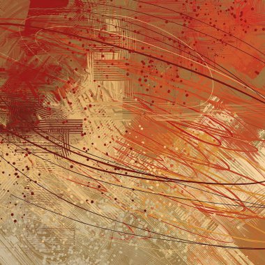 Metin için alanı olan soyut grunge arkaplanı