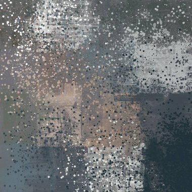 Farklı renk kalıplarına sahip soyut grunge arkaplanı