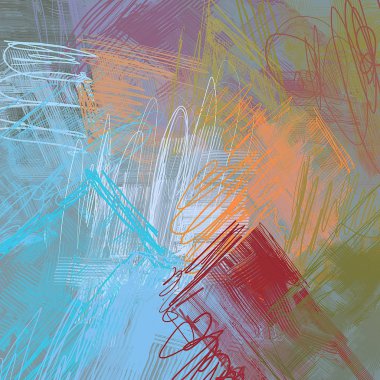 Farklı renk kalıplarına sahip soyut grunge arkaplanı