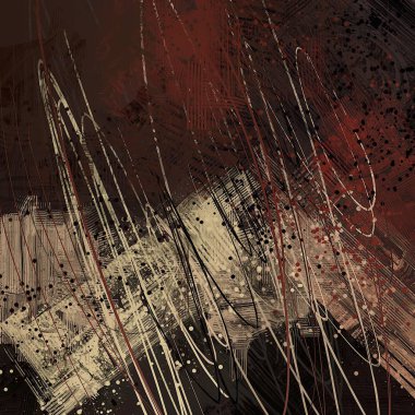 Metin için alanı olan soyut grunge arkaplanı