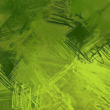 farklı renk desenleri ile soyut yeşil arka plan