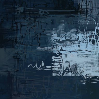 farklı Vintage desenleri ile grunge arka plan