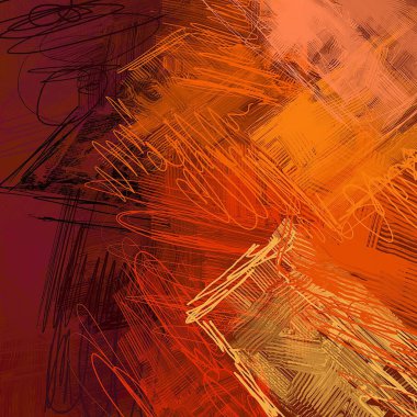 Farklı renk kalıplarına sahip soyut grunge arkaplanı