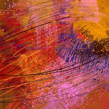 Metin için alanı olan soyut arkaplan