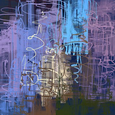 Farklı renk kalıplarına sahip soyut grunge arkaplanı