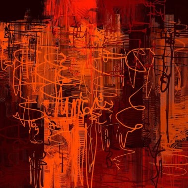 Farklı renk kalıplarına sahip soyut grunge arkaplanı