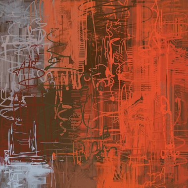 Farklı renk kalıplarına sahip soyut grunge arkaplanı