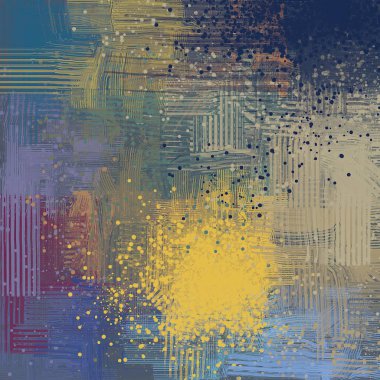 Farklı renk kalıplarına sahip soyut grunge arkaplanı