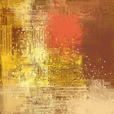 Farklı renk kalıplarına sahip soyut grunge arkaplanı