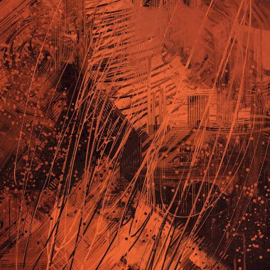 farklı desenlere sahip soyut grunge arkaplanı