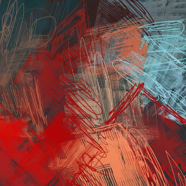 Farklı renk kalıplarına sahip soyut grunge arkaplanı