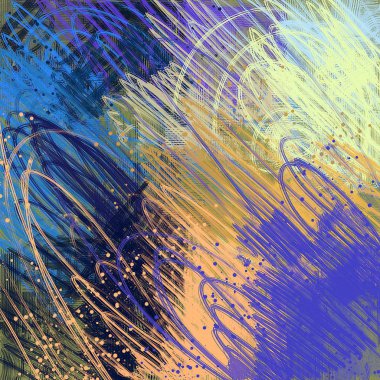 Farklı renk kalıplarına sahip soyut grunge arkaplanı