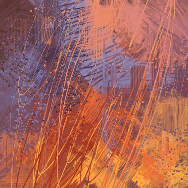 Farklı renk kalıplarına sahip soyut grunge arkaplanı