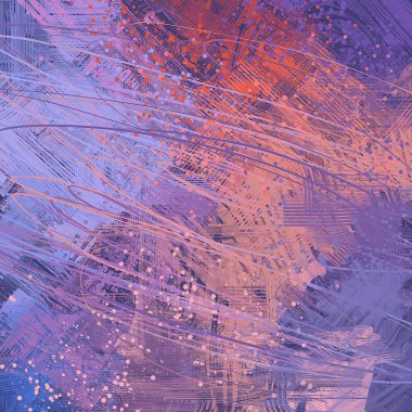 Farklı renk kalıplarına sahip soyut grunge arkaplanı