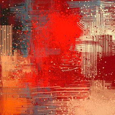 farklı desenlere sahip soyut grunge arkaplanı