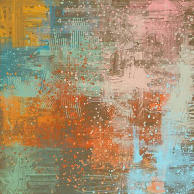 Farklı renk kalıplarına sahip soyut grunge arkaplanı