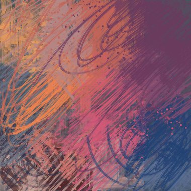 Farklı renk kalıplarına sahip soyut grunge arkaplanı