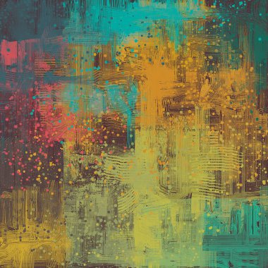 Farklı renk kalıplarına sahip soyut grunge arkaplanı