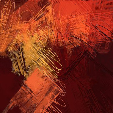 Farklı renk kalıplarına sahip soyut grunge arkaplanı