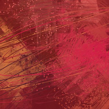 Farklı renk kalıplarına sahip soyut grunge arkaplanı