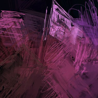 Farklı renk kalıplarına sahip soyut grunge arkaplanı