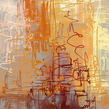 Farklı renk kalıplarına sahip soyut grunge arkaplanı