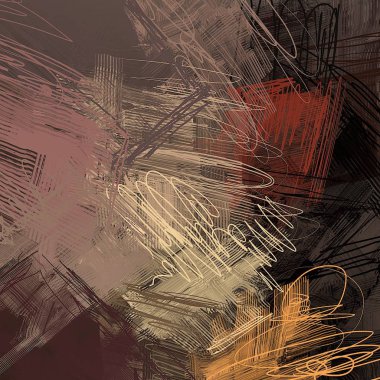 Farklı renk kalıplarına sahip soyut grunge arkaplanı