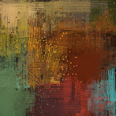 Farklı renk kalıplarına sahip soyut grunge arkaplanı