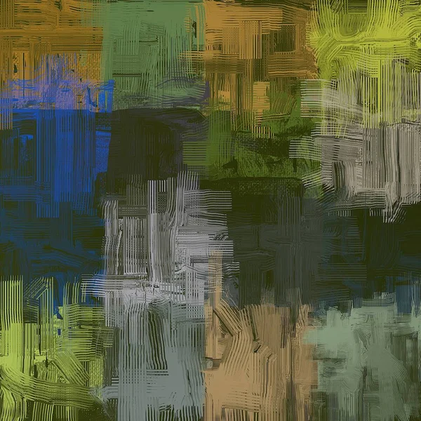 Abstracte Grunge Achtergrond Met Verschillende Kleurpatronen — Stockfoto