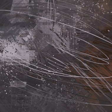 Farklı renk kalıplarına sahip soyut grunge arkaplanı